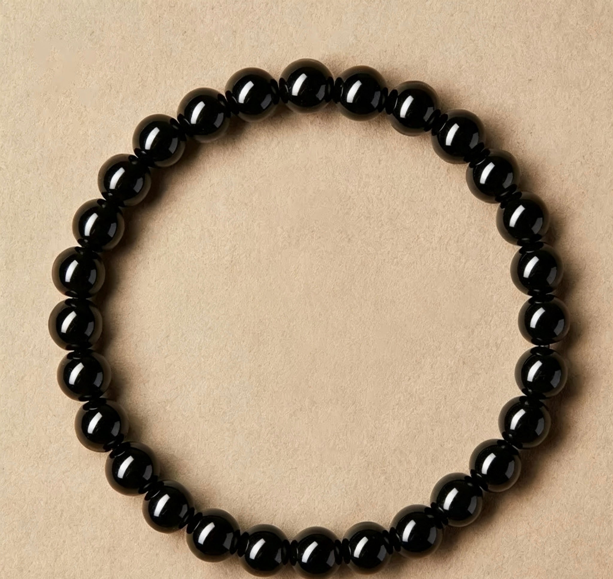 Natural Black Obsidian Energy Bracelet