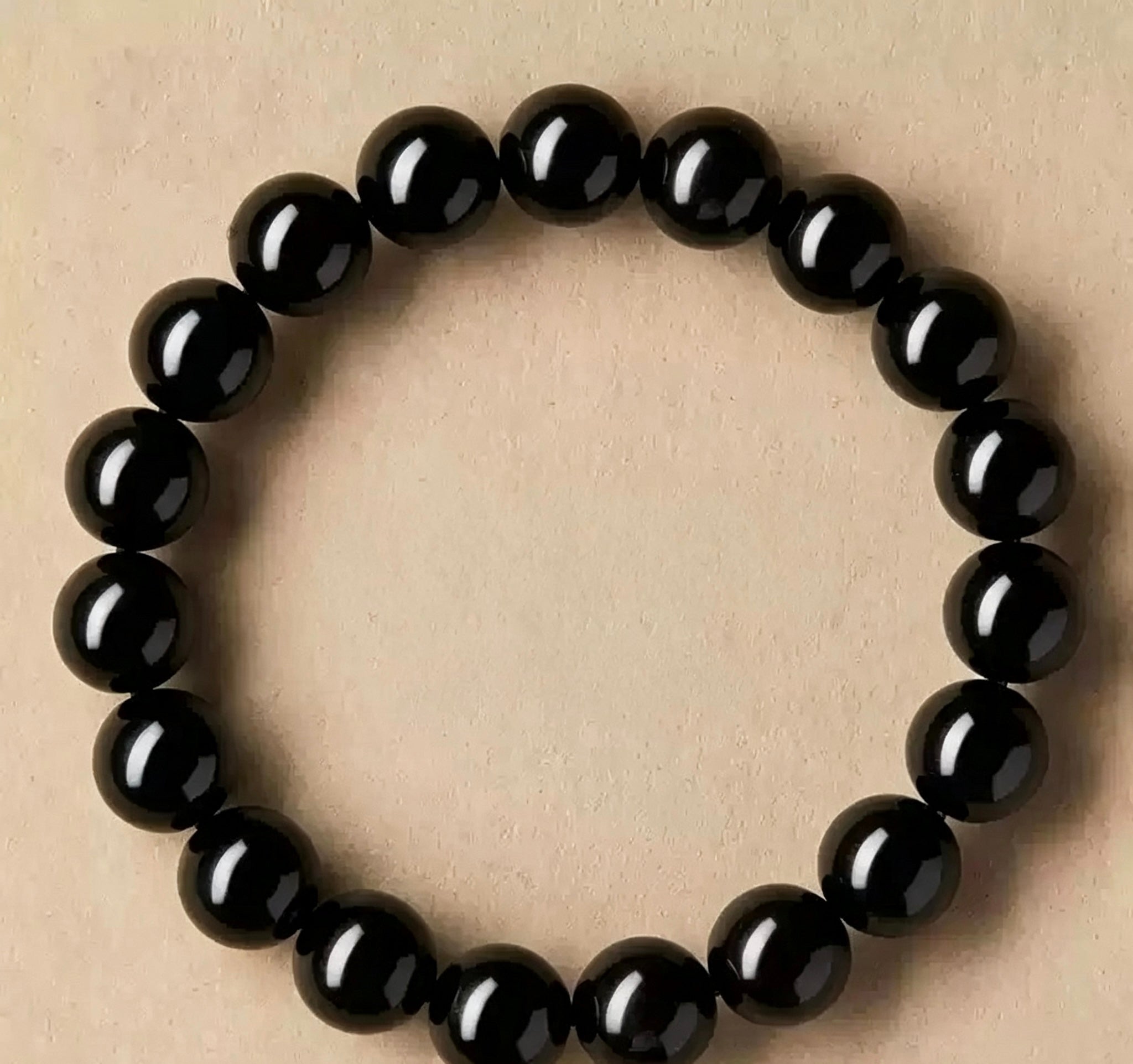 Natural Black Obsidian Energy Bracelet