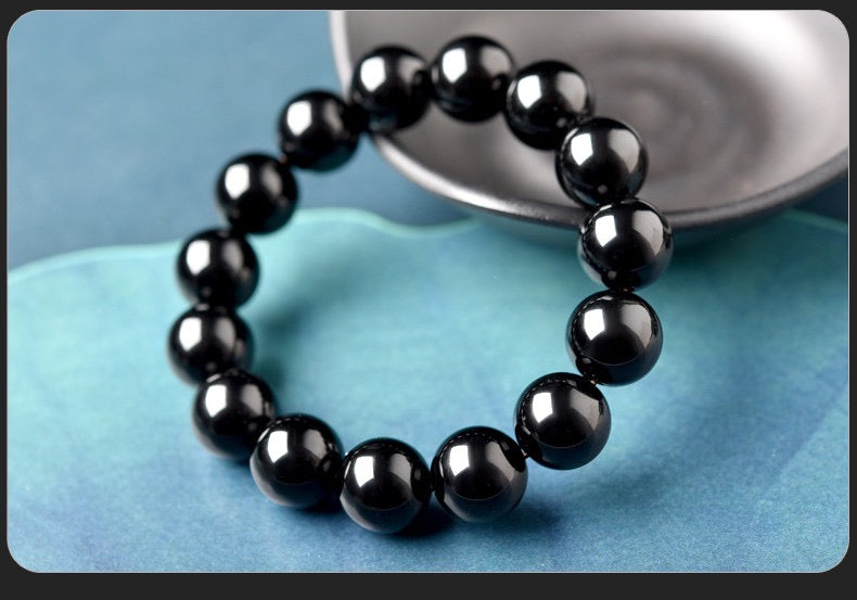 Natural Black Obsidian Energy Bracelet
