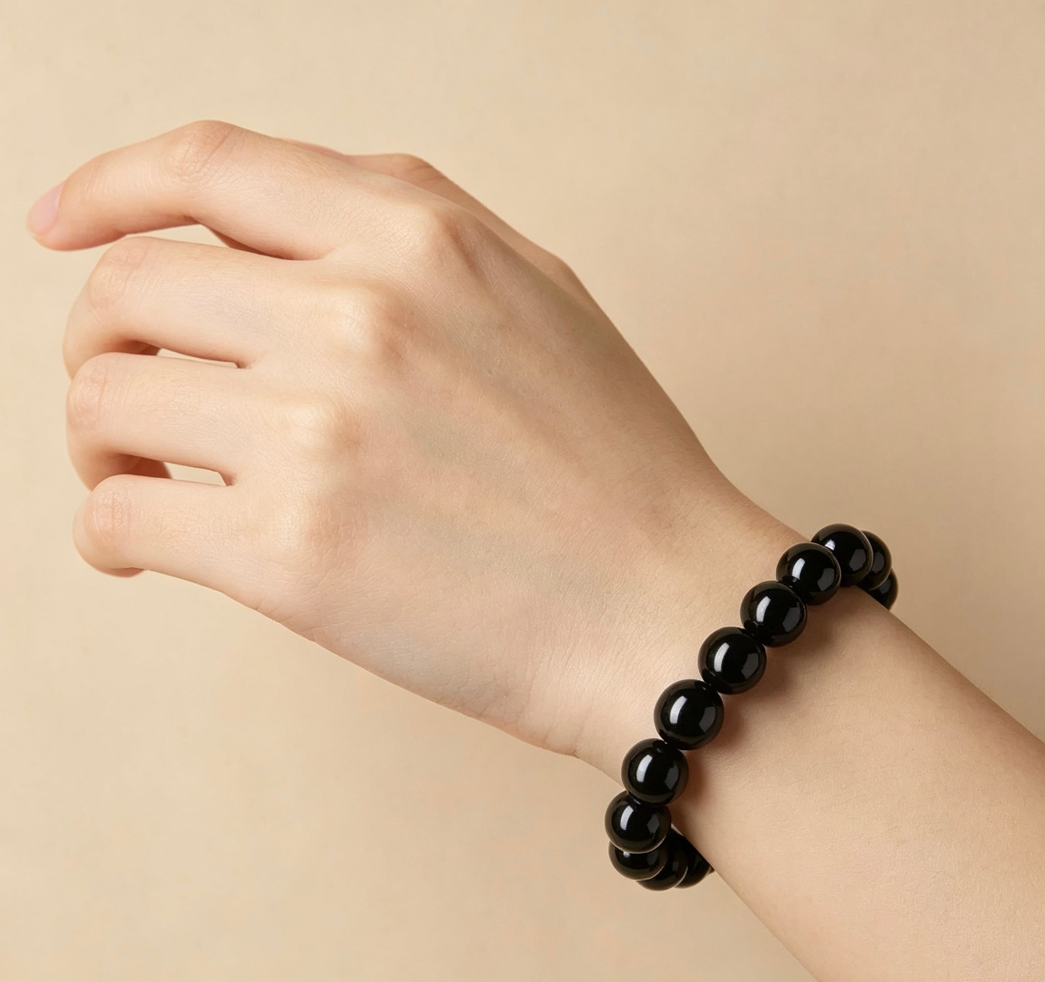 Natural Black Obsidian Energy Bracelet