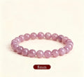 Natural Purple Madagascar Rose Quartz Bracelet