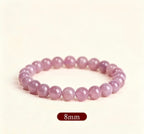 Natural Purple Madagascar Rose Quartz Bracelet