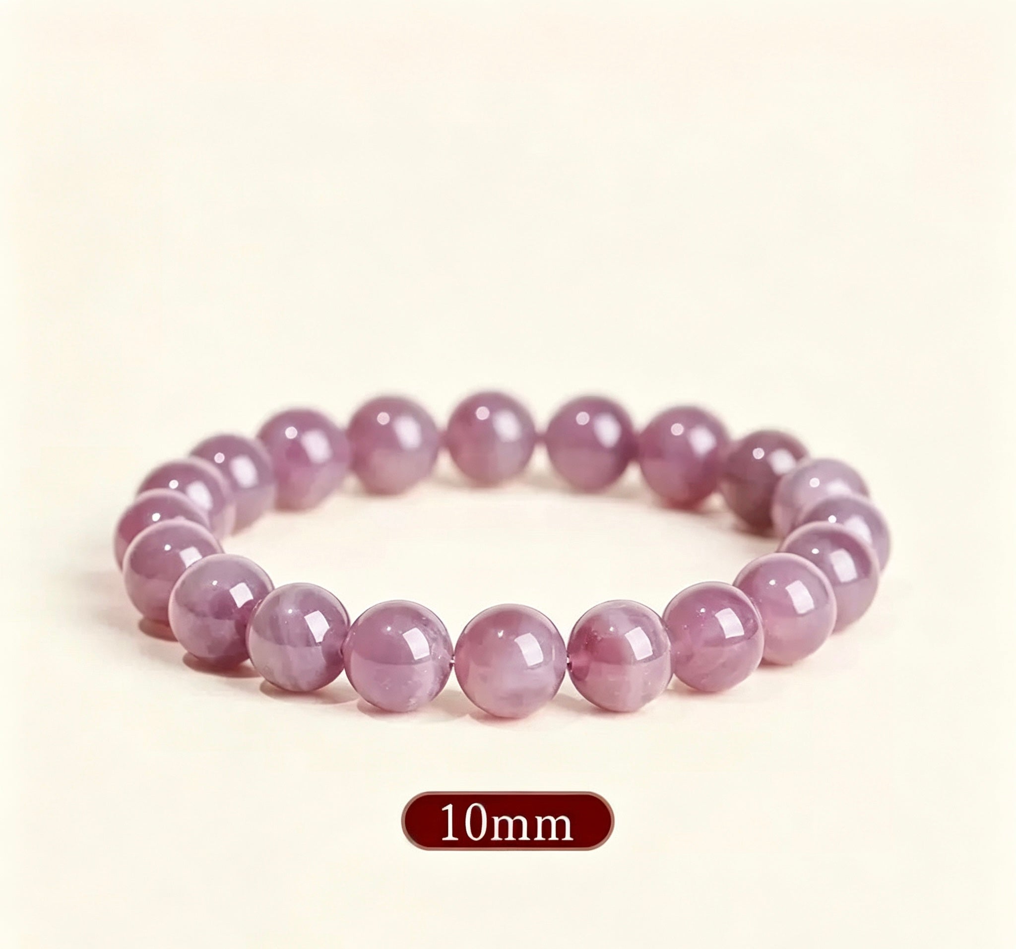 Natural Purple Madagascar Rose Quartz Bracelet