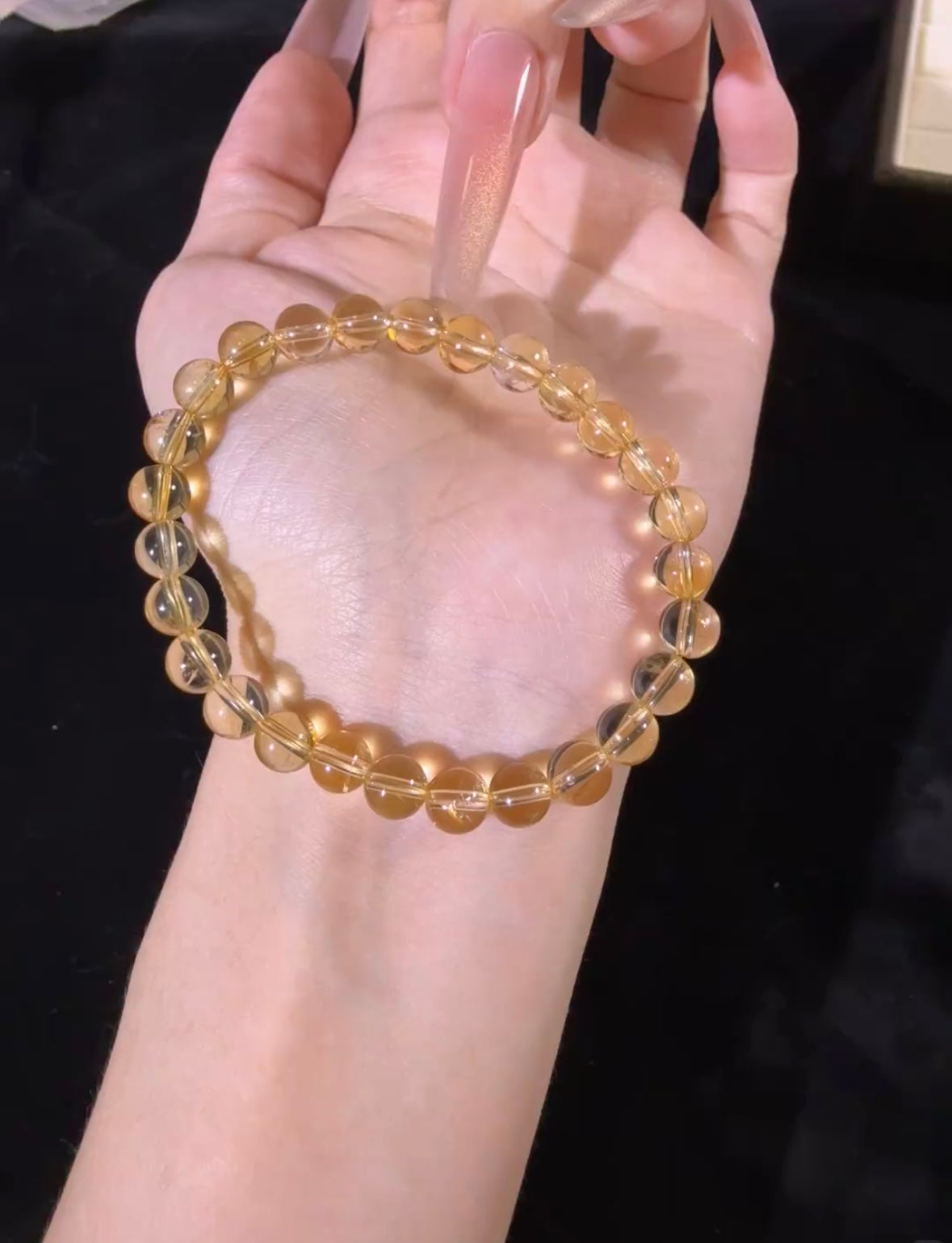 Natural Citrine Energy Bracelet