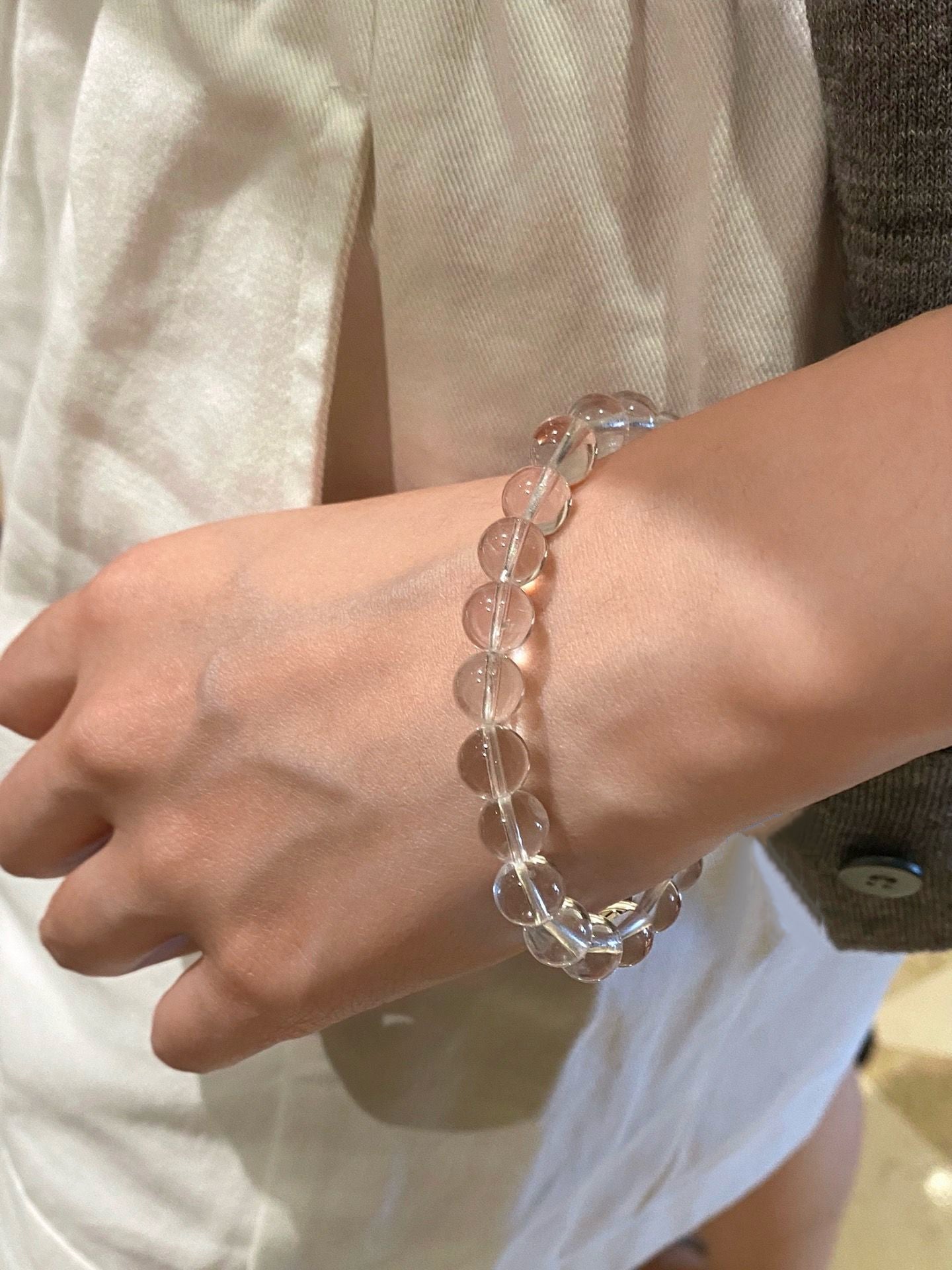 Clear Quartz Natural Bracelet