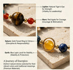 Eight Planets of the Solar System Energy Bracelet